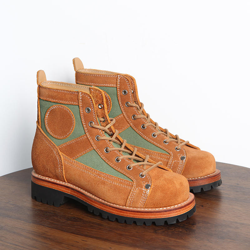 Heavy Skydiving Worker Boot Canvas High Top